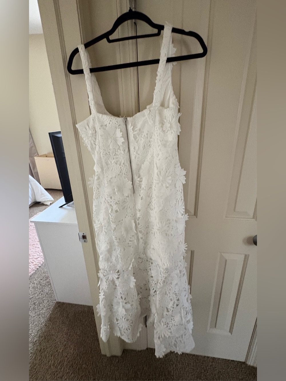 Bardot Marico Sleeveless Lace Appliqué Midi Dress - Picture 3 of 5
